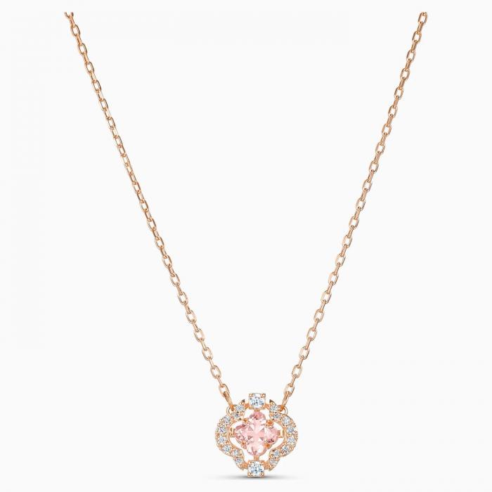 swarovski-sparkling dance-clover-necklace-pink-rose-gold tonr plated-swarovski-eshop.jpg